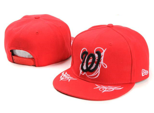 MLB Washington Nationals Snapback Hat NU04